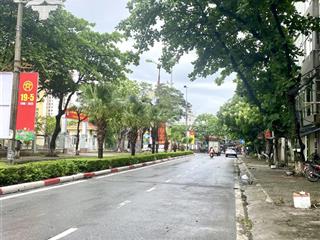 Bán mặt phố nguyễn bặc tứ hiệp, đường đôi vị trí đẹp sát hồ điều hòa 118m2, 3t, mt 5.5m, giá đầu tư