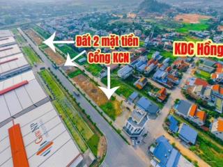 Bán đất tại lynn times thái nguyên, 2 mặt tiền trước sau, khai thác kinh doanh được luôn