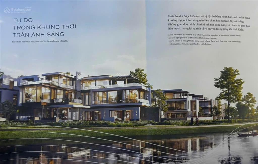 Bán biệt thự sola ánh dương 3 mặt giáp sông duy nhất tại quận 2, tp. hcm giá tốt nhất hiện tại