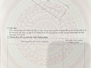 Chủ cần tiền mở rộng kinh doanh cần bán gấp căn biệt thự song lập khu nam từ liêm.