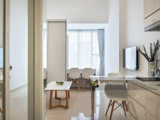 Cho thuê studio đủ nội thất 35m2 view sông tại saigon royal bến vân đồn, hiện trống ở ngay được