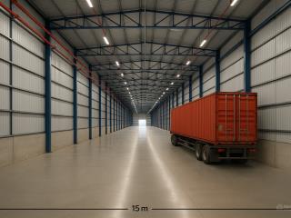 Kho phong điền 2000m² pccc tự động trần cao 11.5m, cont 24/7, gần dt932, giá chỉ 55 triệu/tháng