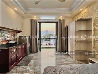 Cho thuê phòng studio ban công, thang máy ngay lê văn sỹ giáp phú nhuận, q3