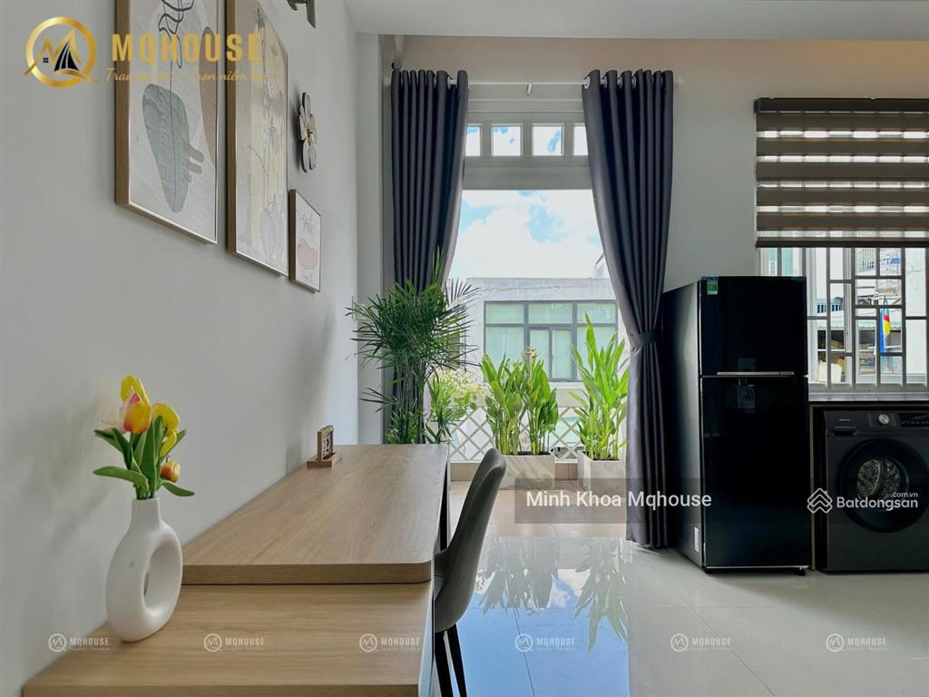 Cho thuê phòng ban công full nội thất đẹp gần lotte mart cộng hòa  khu k300