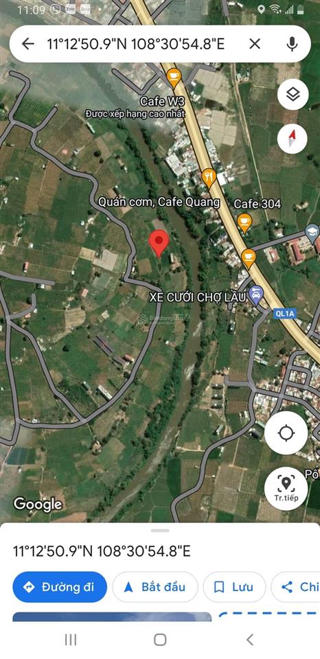 Chính chủ cần bán gấp 652,9 m2 đất vườn ngay thị trấn chợ lầu bắc bình giá 350tr cả lô