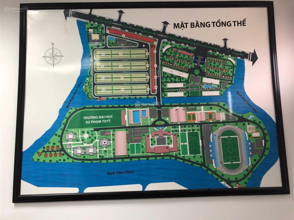 Đất kdc nhơn đức  vạn phát hưng, nhà bè. dt 168m2. giá 12 tỷ. bao gồm móng cọc 500tr