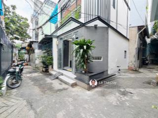 Nhà phố 3 tầng gần chợ an nhơn chỉ 4.2 tỷ hướng tây bắc full nội thất sổ riêng