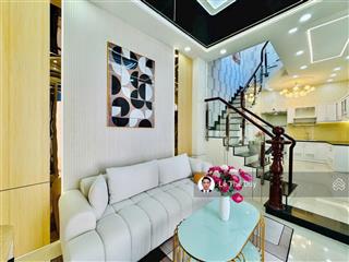 Bán nhà phố 2 tầng đẹp gần nhà văn hoá thiếu nhi gò vấp đường lê đức thọ  2 pn full nội thất