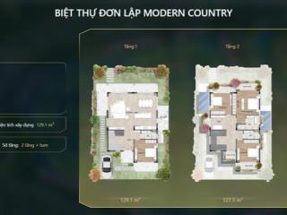 Bán căn biệt thự đảo nhánh lớn view mặt nước rộng hơn 40m