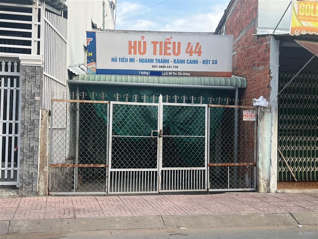 Bán nhà 2 mặt tiền đẹp ngay trung tâm mỹ tho đối diện khách sạn vip, kinh doanh sinh lời cao