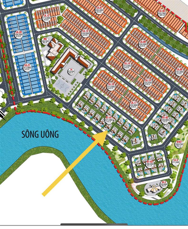 Nền biệt thự đơn lập 300m2 view sông uông, giá cắt lỗ  đón sóng hạ long xanh tăng gấp 2