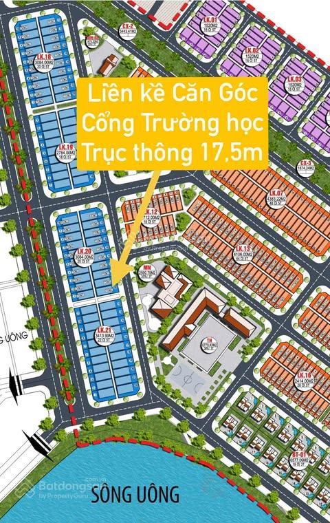 Chính chủ cắt lỗ lô góc  cổng trường học  trục thông kinh doanh sổ đỏ