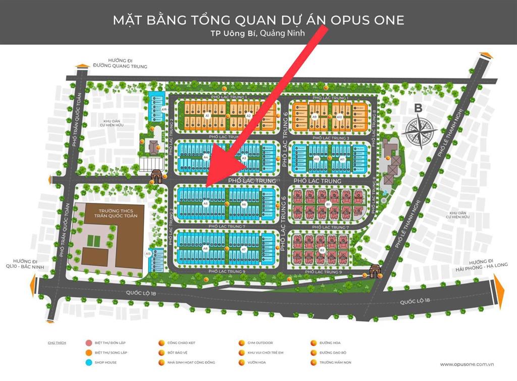 Cắt lỗ nền căn góc trục chính đường lạc trung, rộng 20m siêu đẹp của dự án