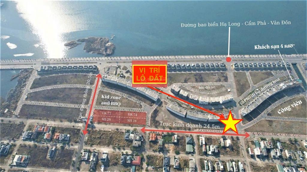 Cắt lỗ đất liền kề view công viên, hướng biển giá đầu tư, đã có sổ đỏ