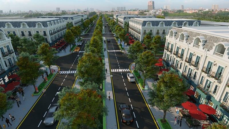 Cắt lỗ shophouse vincom uông bí mặt ql18  đón sóng hạ long xanh