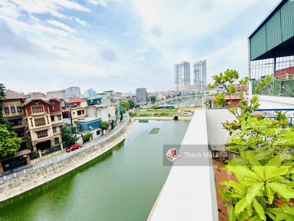Bán nhà mặt hồ tai trâu hồng tiến, 76m2 5t 26.9 tỷ, hiếm, mặt hồ, thang máy, kinh doanh