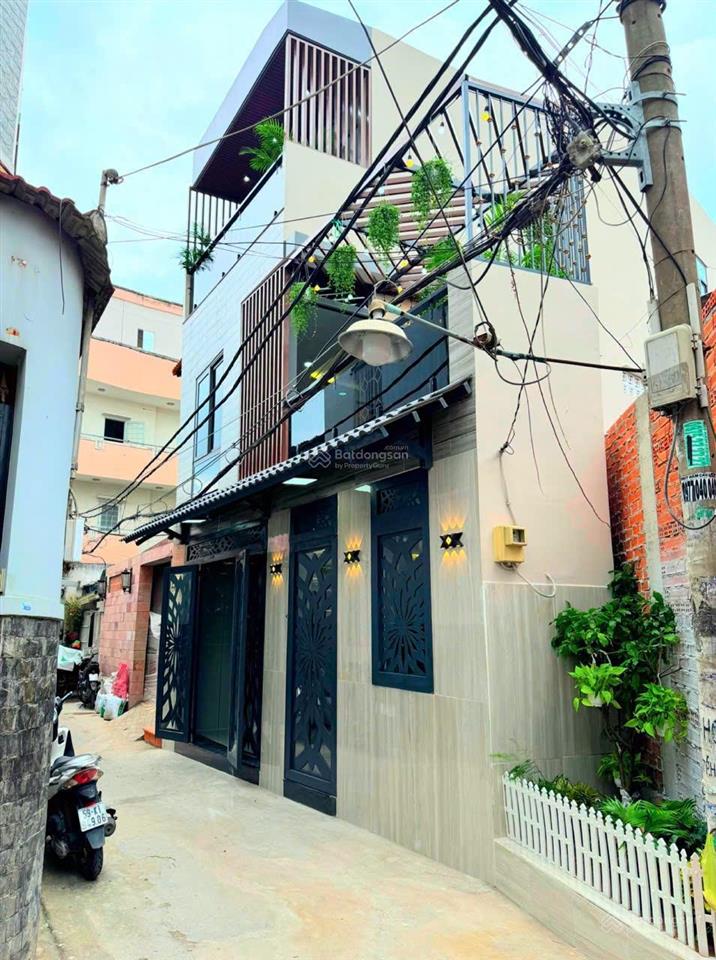 Bán nhà mới đầy đủ nội thất 3 tầng đường hậu giang phường 12 quận 6