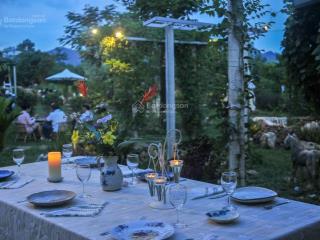 Chuyển nhượng nhanh sản phẩm tâm huyết 2 mặt tiền, 8000m2 có sẵn công trình nhà ở kết hợp lưu trú