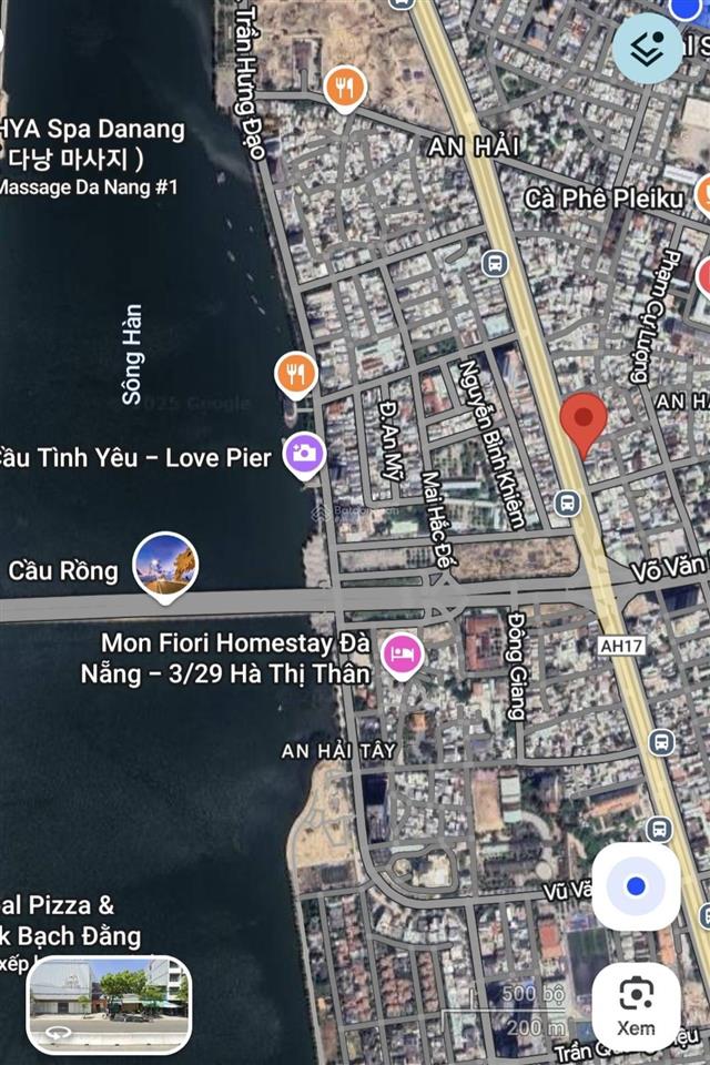 (sơn trà  sát cầu rồng) 2 mặt tiền ngô quyền  90m2  10.9 tỷ