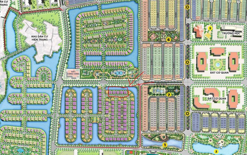 Hiếm!!! bán nhà phong lan 3 đối diện công viên, vinhomes thanh hoá