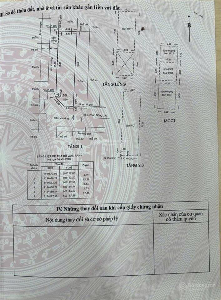 Bán nhà góc 2 mt phan đăng lưu bình thạnh dt 4,4 x 18m 6 tầng tm 14 căn hộ hđ 63tr bán 15 tỷ tl