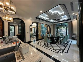 Siêu biệt thự đơn lập sân vườn 348m2  view công viên  full nội thất đẹp tại vinhomes ocean park g