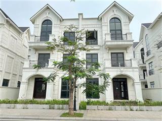Biệt thự song lập hải âu 06 mặt trước nhà là khu đất trường học  vinhomes ocean park 1 gia lâm