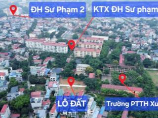 18 lô f0 gần trường đhsp hà nội 2 giá từ 1,2 tỷ  0976 753 ***