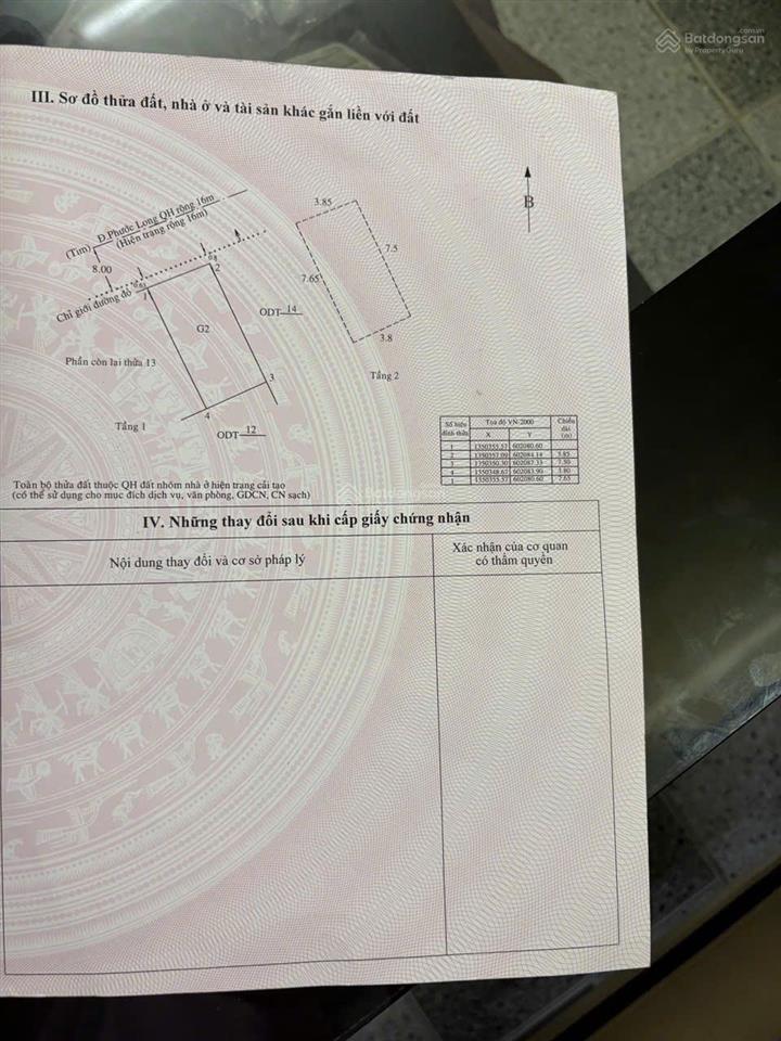 Bán nhà mặt tiền phước long nha trang