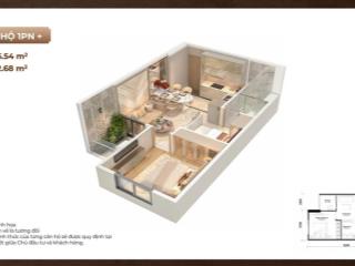 Bán căn hộ 1pn 1wc view đẹp tại khải hoàn prime, liền kề phú mỹ hưng, giá 2,85 tỷ, diện tích 47m2