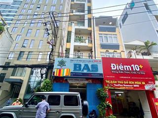 Sẵn hđt 75 triệu/tháng ! bán tòa nhà chdv mặt tiền nguyễn cửu vân p17 q.bt 7 tầng 4,5x20m chỉ 28 tỷ