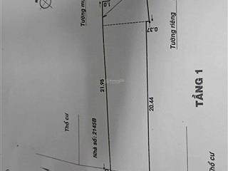 Nhà cấp 4, diện tích lớn tiện xây mới tân bình, kế bên q. 10, q. 11, phú nhuận