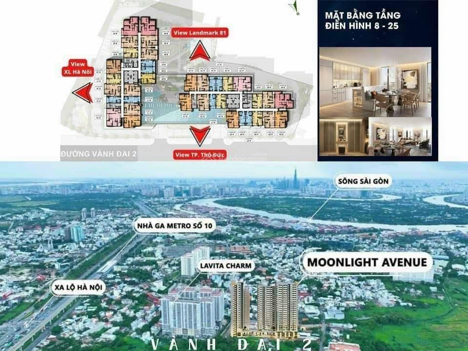 Cần bán gấp moonlight avenue liền kề metro vành đai 2, cắt lỗ 800tr