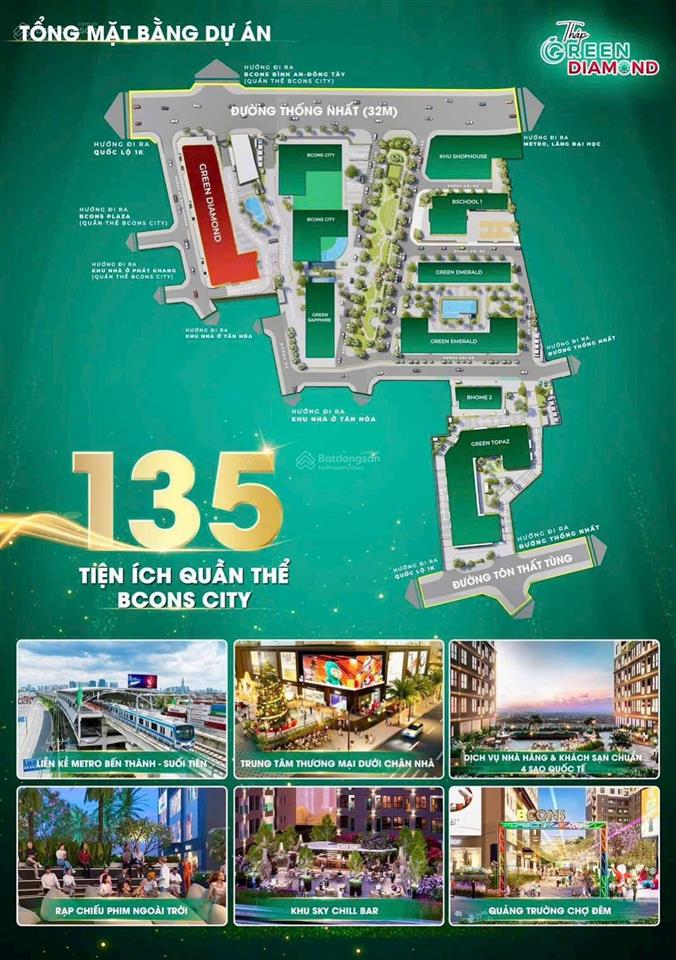 Cần bán shop khu bcons city tháp sapphire và emerald giá 5.2 tỷ vốn 1.1 tỷ mua trực tiếp bcons