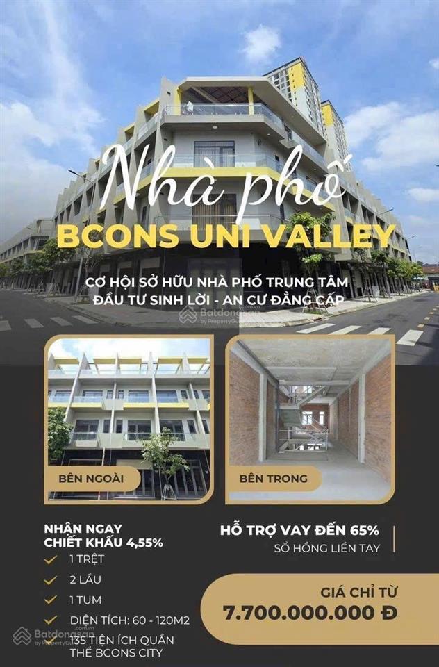 Bcons uni valley liền kề metro, làng đh thủ đức, với 30% 2.5 tỷ sở hữu ngay, nhà phố thống nhất