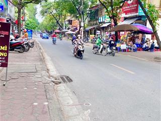 Mặt phố hoàng quốc việt  trần cung  ôtô tránh  kinh doanh  cạnh mặt ngõ  siêu thoáng