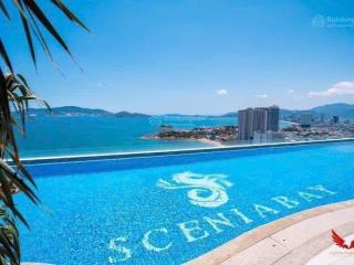Cho thuê căn hộ studio 45m2 scenia bay nha trang view biển full nội thất