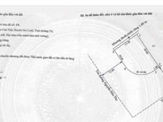 Góc 2 mt bán đất nền 243m2, 5,75 tỷ tại nguyễn hữu thọ, thị trấn cửa việt, gio linh, quảng trị
