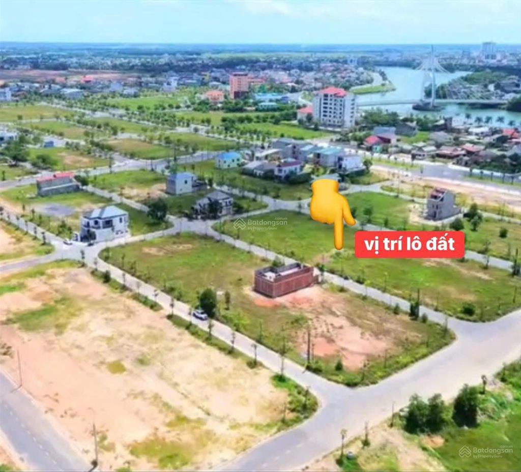 Bán đất nền dự án khu đô thị bắc sông hiếu, 1,595 tỷ, 180 m2, đông thanh, đông hà, quảng trị