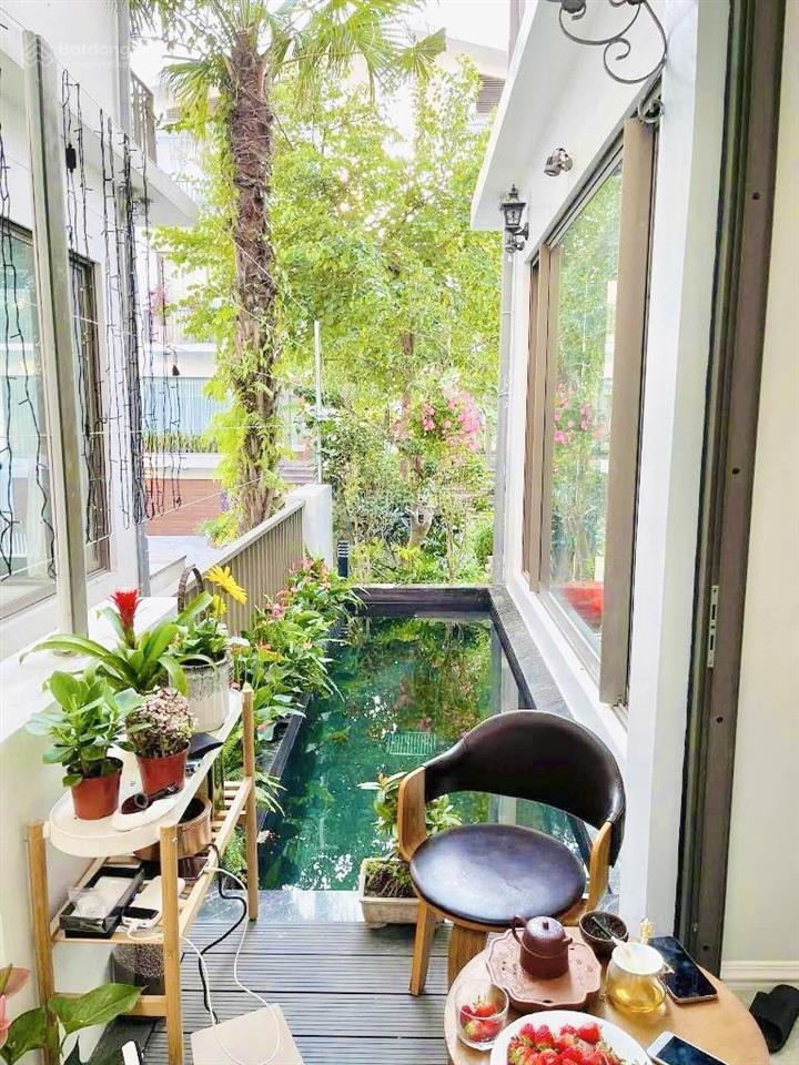 Chất lượng sống đẳng cấp! bán biệt thự khai sơn hill ngọc thuỵ dt 158m2xmt 8m. thang máy, hầm để xe