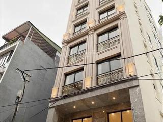 Bán toà nhà apartment mặt phố dt 155m2 x 9 tầng mặt tiền 7m giá 75tỷ