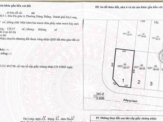 Bán cặp góc đất đa giác 4 hùng thắng  bãi cháy cách biển chỉ 300m