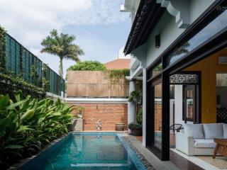 Cho thuê biệt thự khu nguyễn ư dĩ, thảo điền, thiết kế hiện đại sang trọng, phong cách indochine