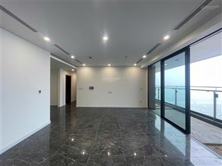 Cần bán căn hoa hậu 3 ngủ tầng cao full view sông hồng 142m2 sunshine golden river