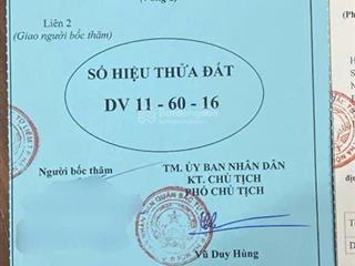 Duy nhất 1 lô dv tây tựu btl, dt 60m, giá tốt nhất khu vực