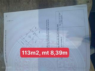 Bán nhanh lô góc dv khu 25ha, dt 113m g.ía tốt nhất thị trường vân canh