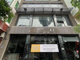Cực đẹp! cho thuê nhà mặt phố ô chợ dừa, diện tích 60m2 x 6 tầng, mặt tiền 10m, đầy đủ thang máy