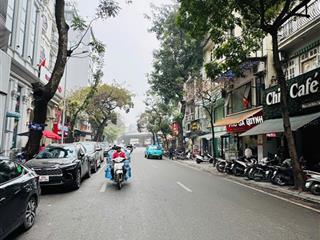 Chính chủ bán nhà mặt phố nguyễn hữu huân dt 102m2, mt 5.6m, 2 mặt phố