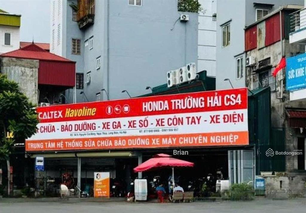 Chính chủ gửi bán nhà mặt phố nguyễn gia bồng, dt 291m2, mt 13.5m, 2 mặt tiền