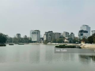 Chính chủ bán nhà mặt phố ô đồng lầm dt 382m2, mt 14m, 11t, view hồ, cho thuê 7.2 tỷ/năm, 2 thoáng